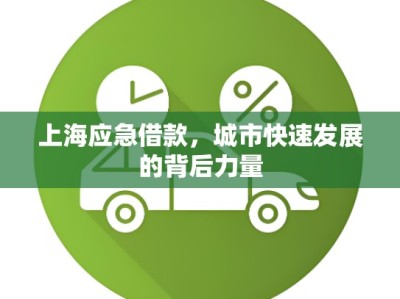 上海应急借款，城市快速发展的背后力量